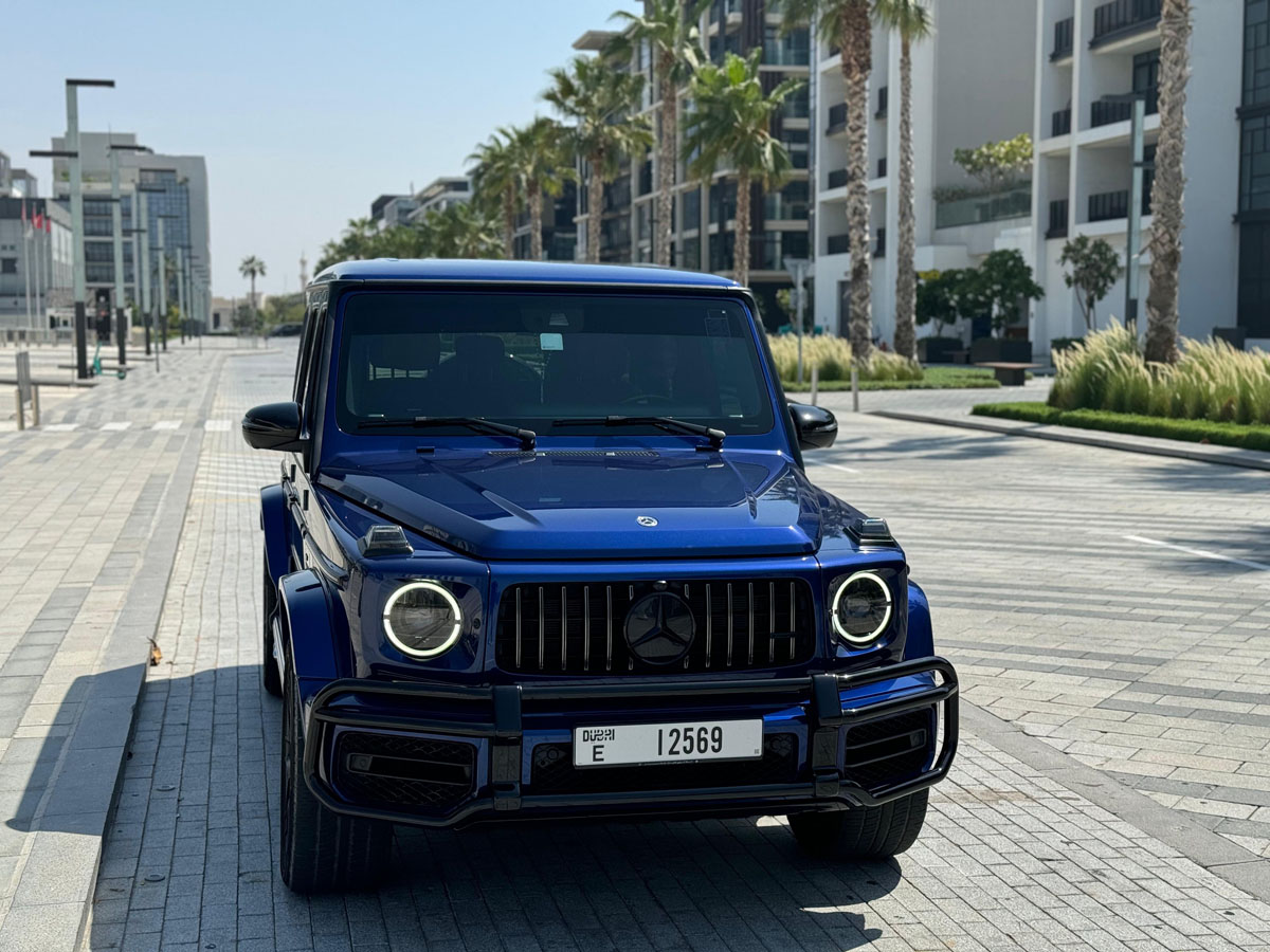  Mercedes G63 AMG Dark Blue