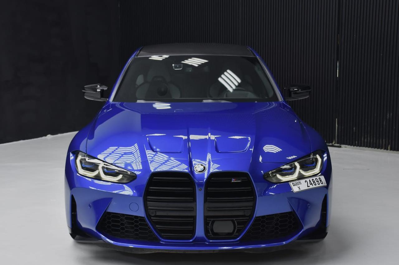 BMW M3 Competition Blue