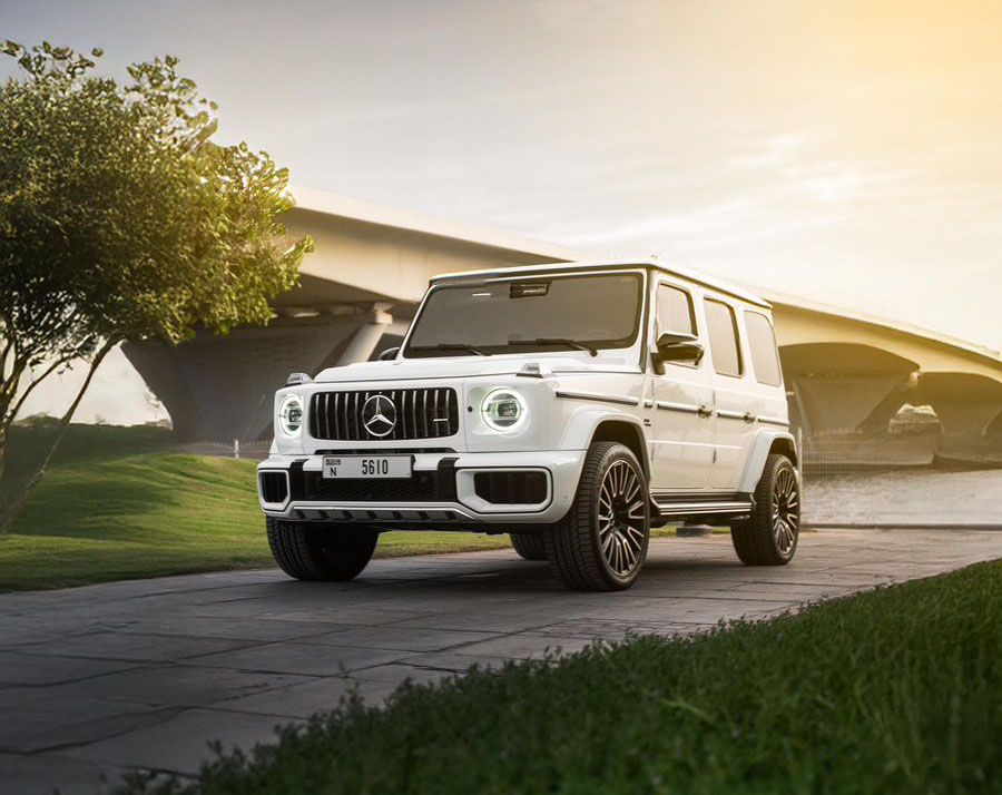 Mercedes Benz G63 AMG  White
