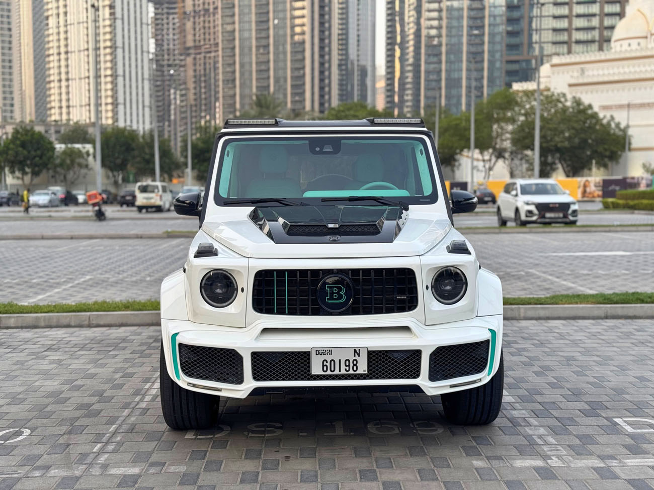 Mercedes G-Class Brabus G800 Kit White & Tiffany