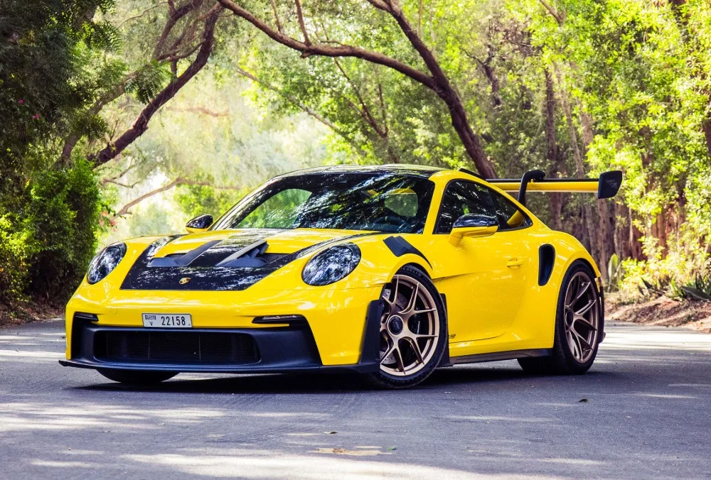 Porsche 911 GT3 RS Yellow