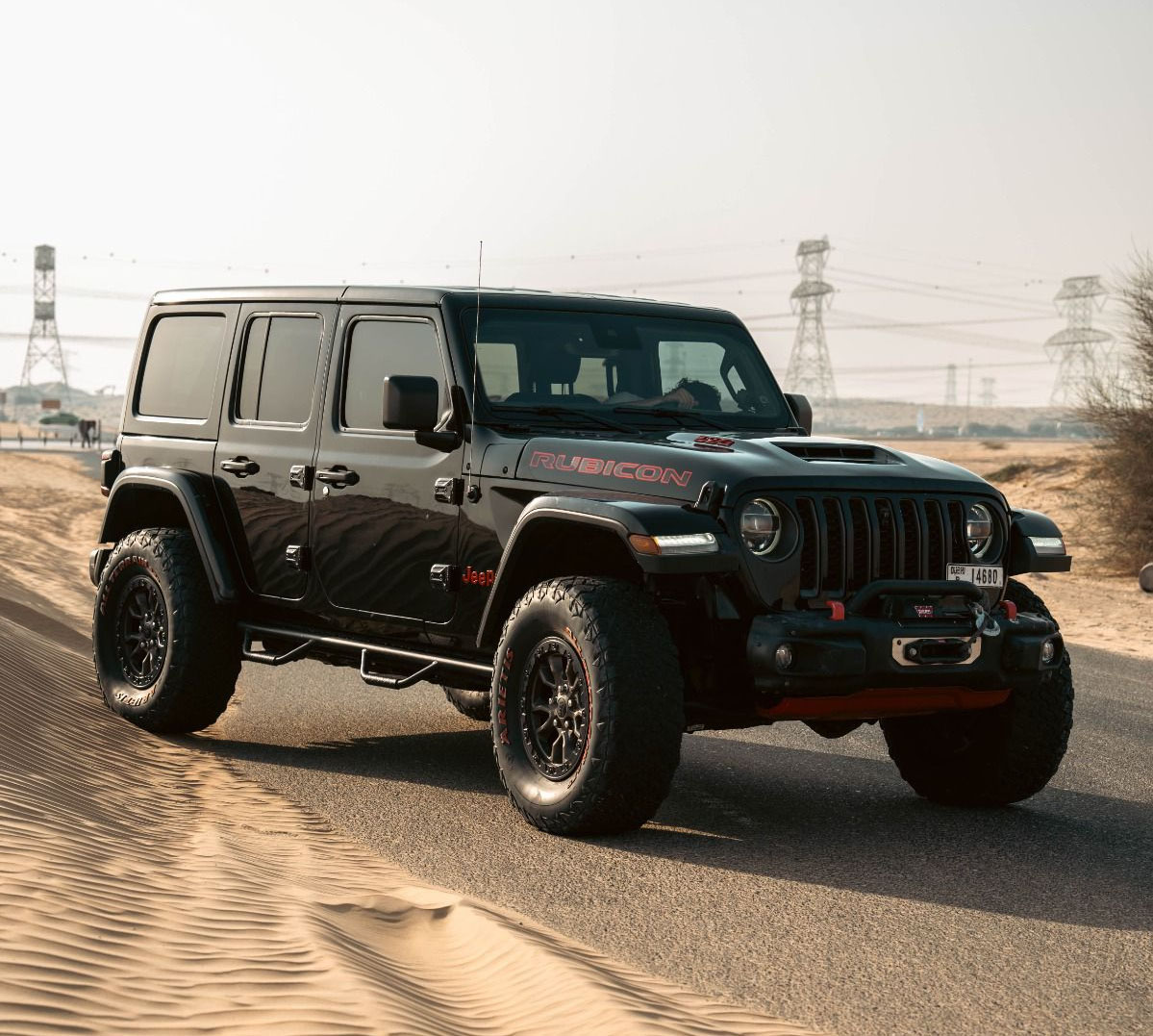 Jeep Wrangler V8 Black without deposit