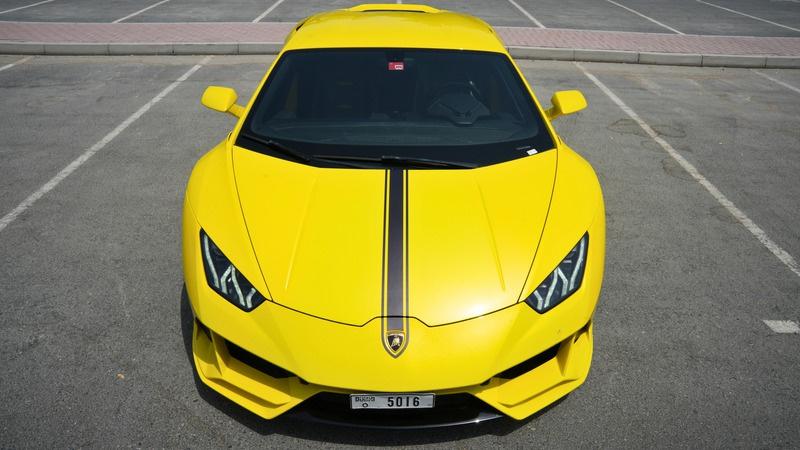 Lamborghini Huracan Evo Coupe Yellow Without Deposit