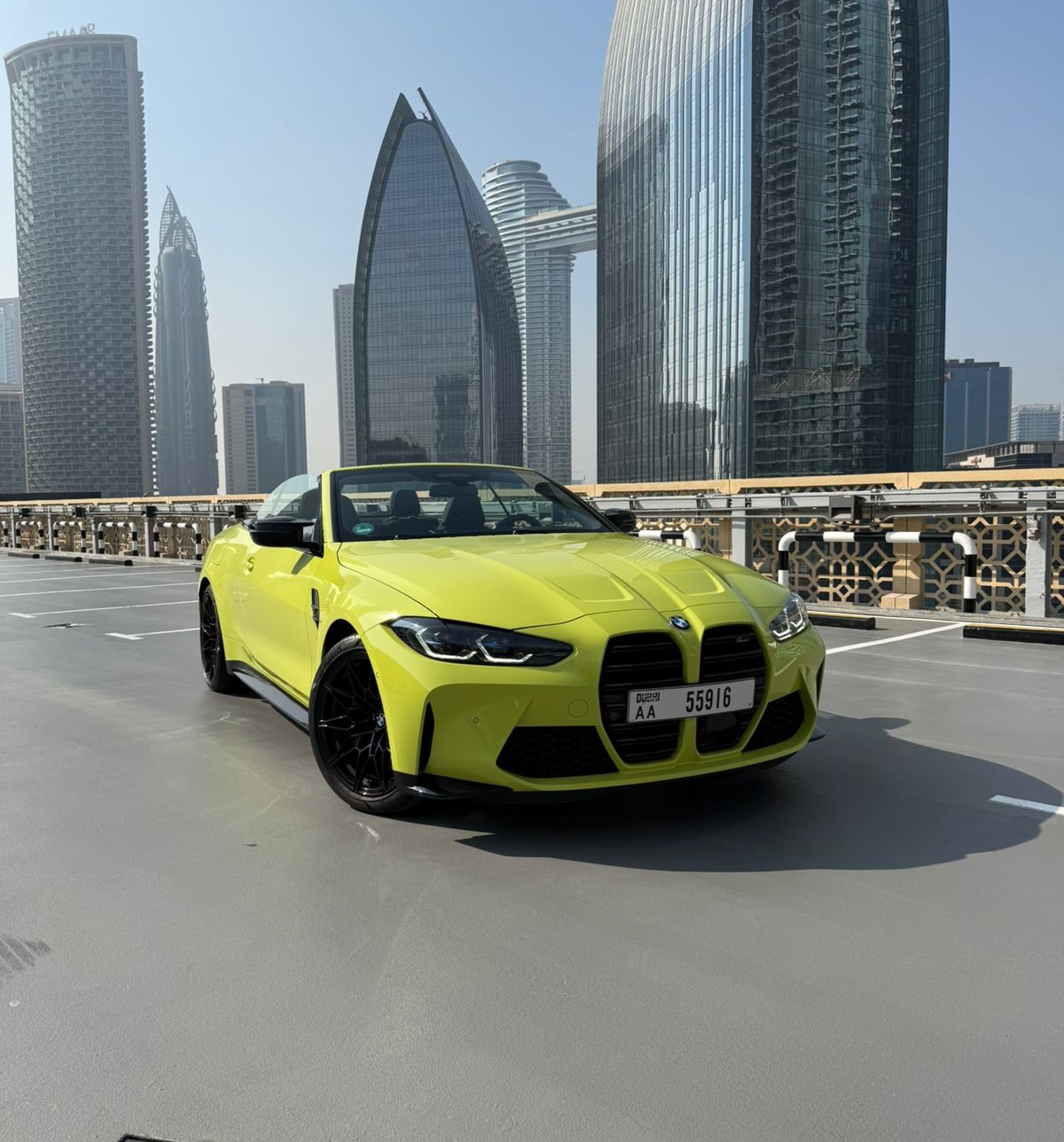 BMW M4 Competition Yellow No Deposit1