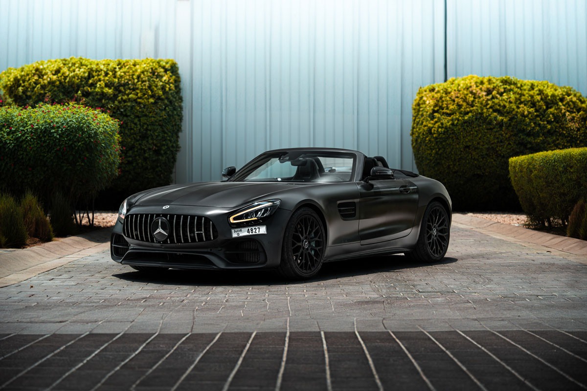 Mercedes AMG GTC Black without Deposit