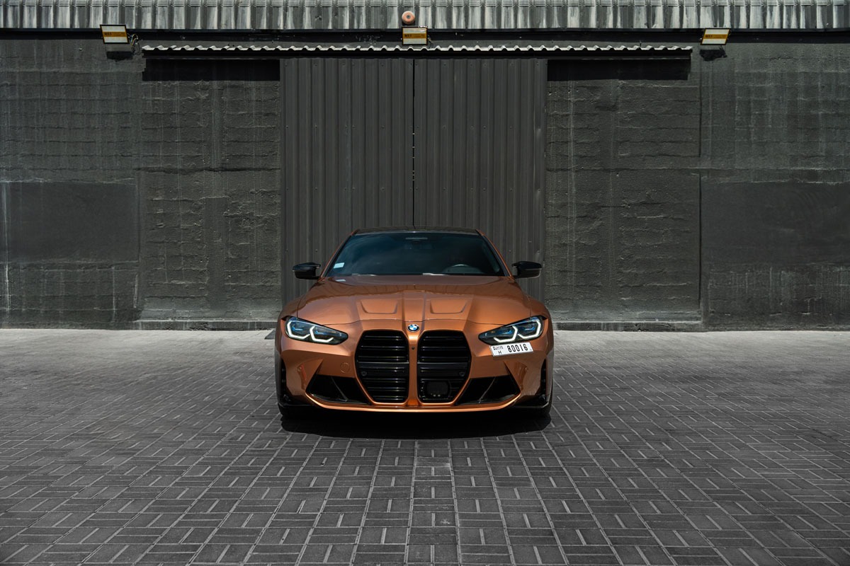 BMW M4 Competition Gold without Deposit