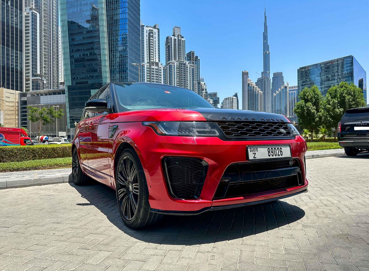 Range Rover Sport Red V8 Best Price