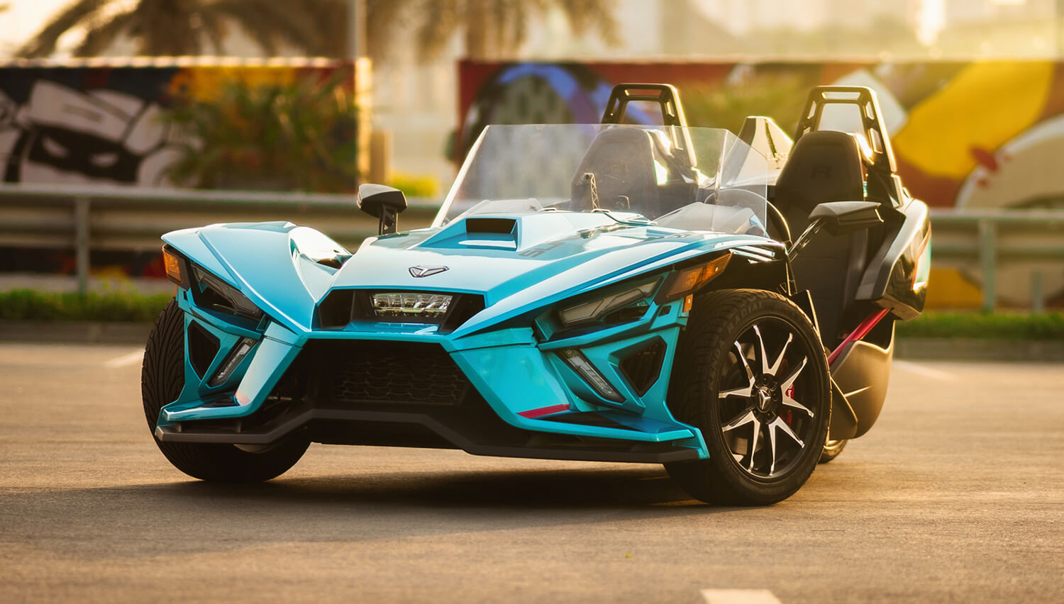 Polaris Slingshot R motorbike Blue Automatic