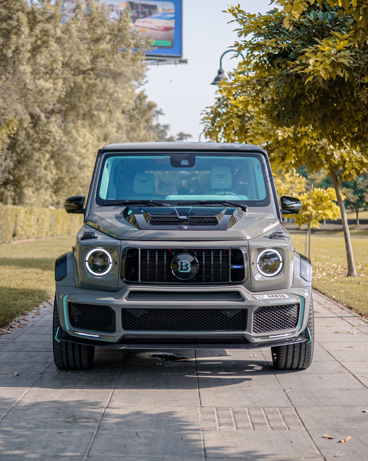 Mercedes G900 Brabus converted original exaust