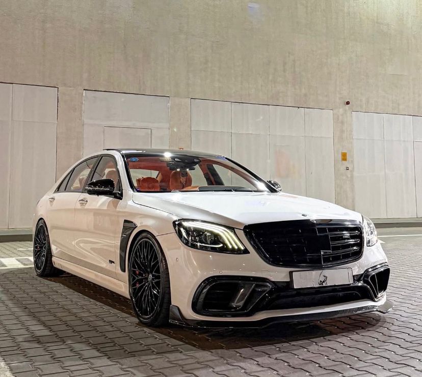 Mercedes Benz S500 Brabus kit White