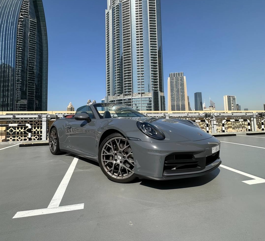 Porsche Carrera 911 Cabrio Grey