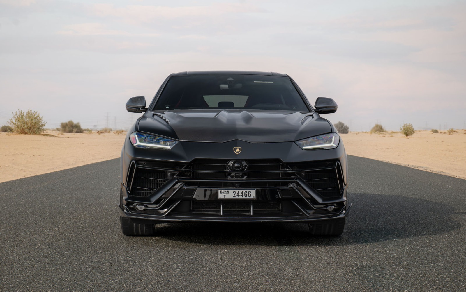 Lamborghini Urus Performante V8 Carbon Black  2024 Hire dubai