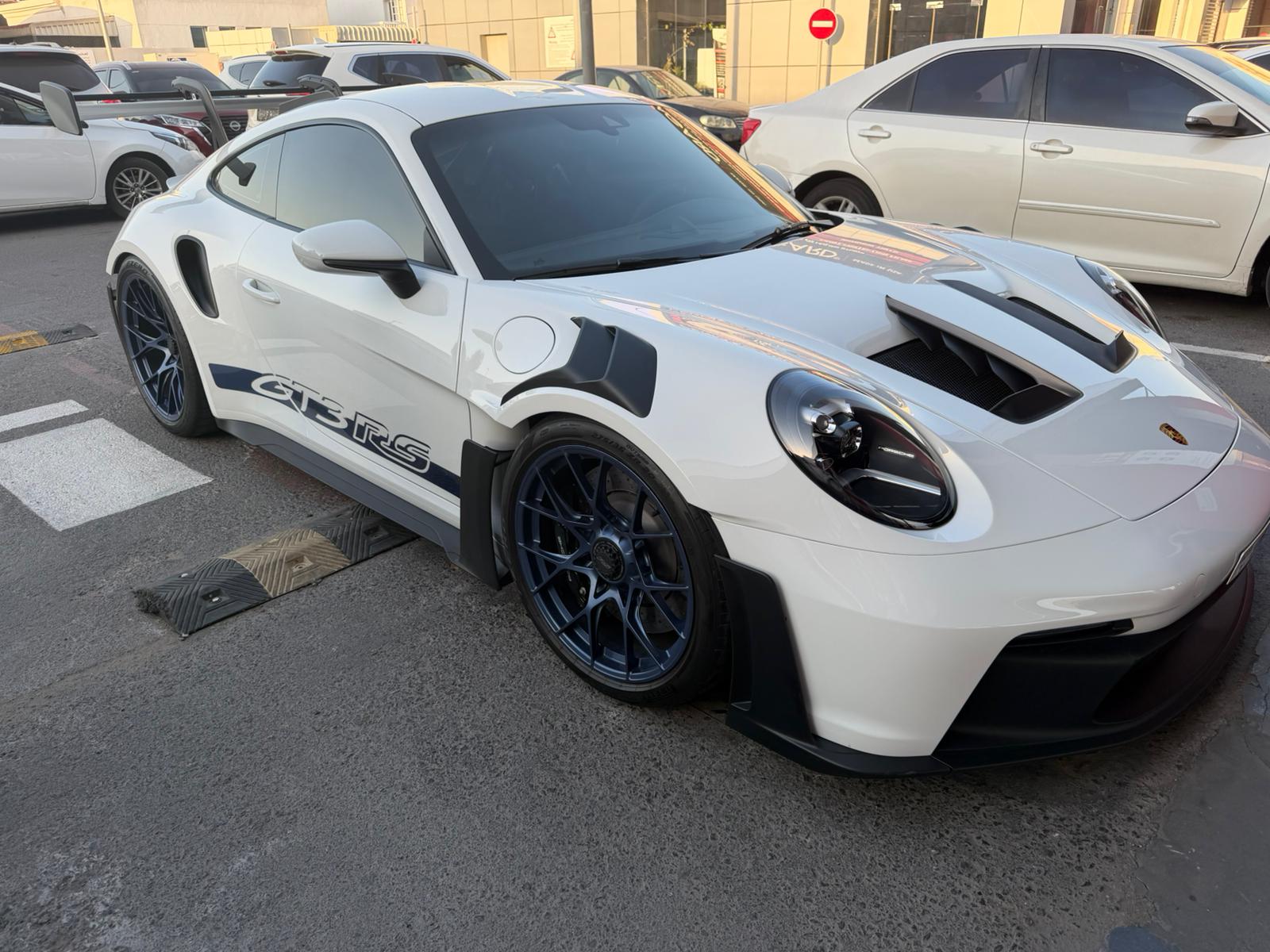 Porsche 911 GT3 RS White  2025 Hire dubai