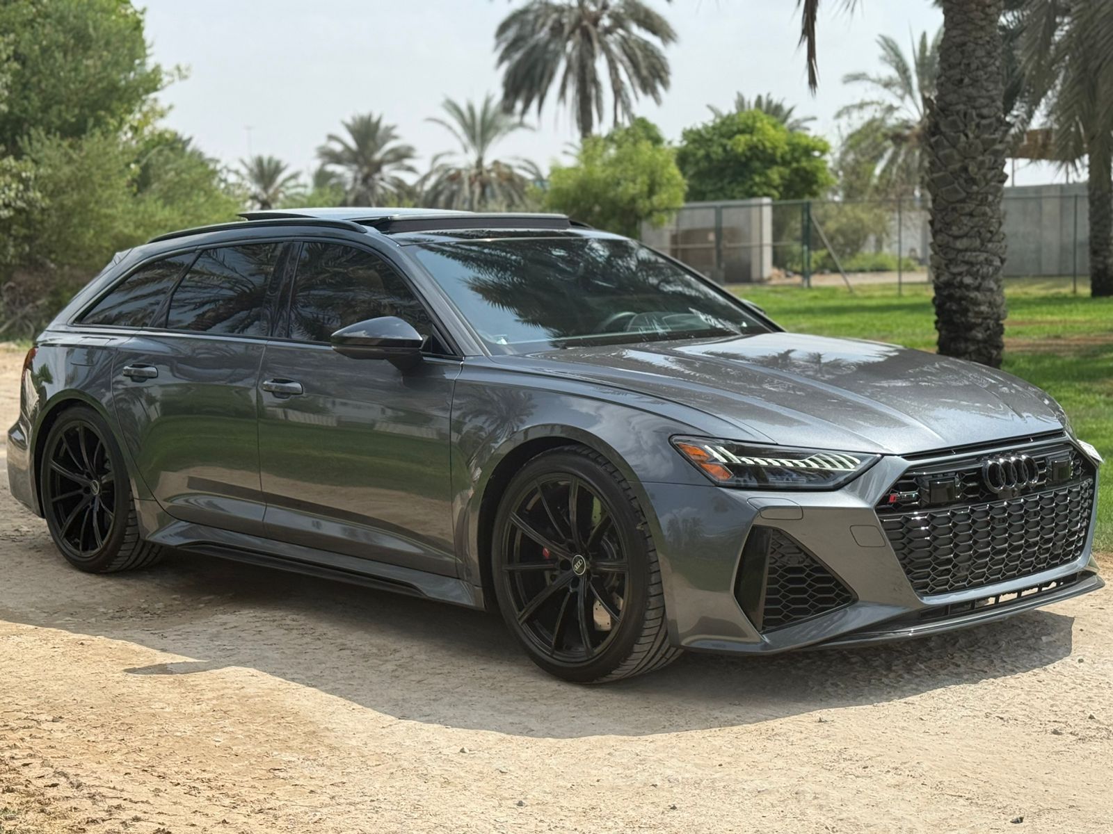 Audi RS6 Grey  2025 Hire dubai
