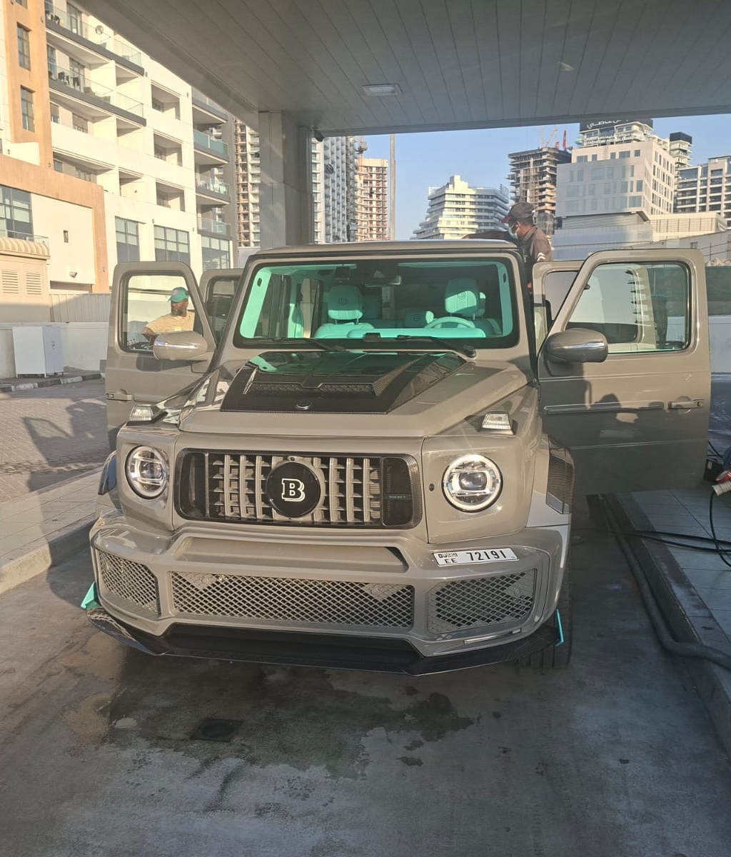 Mercedes-Benz G-Class Brabus G900 Grey  2024 Hire dubai