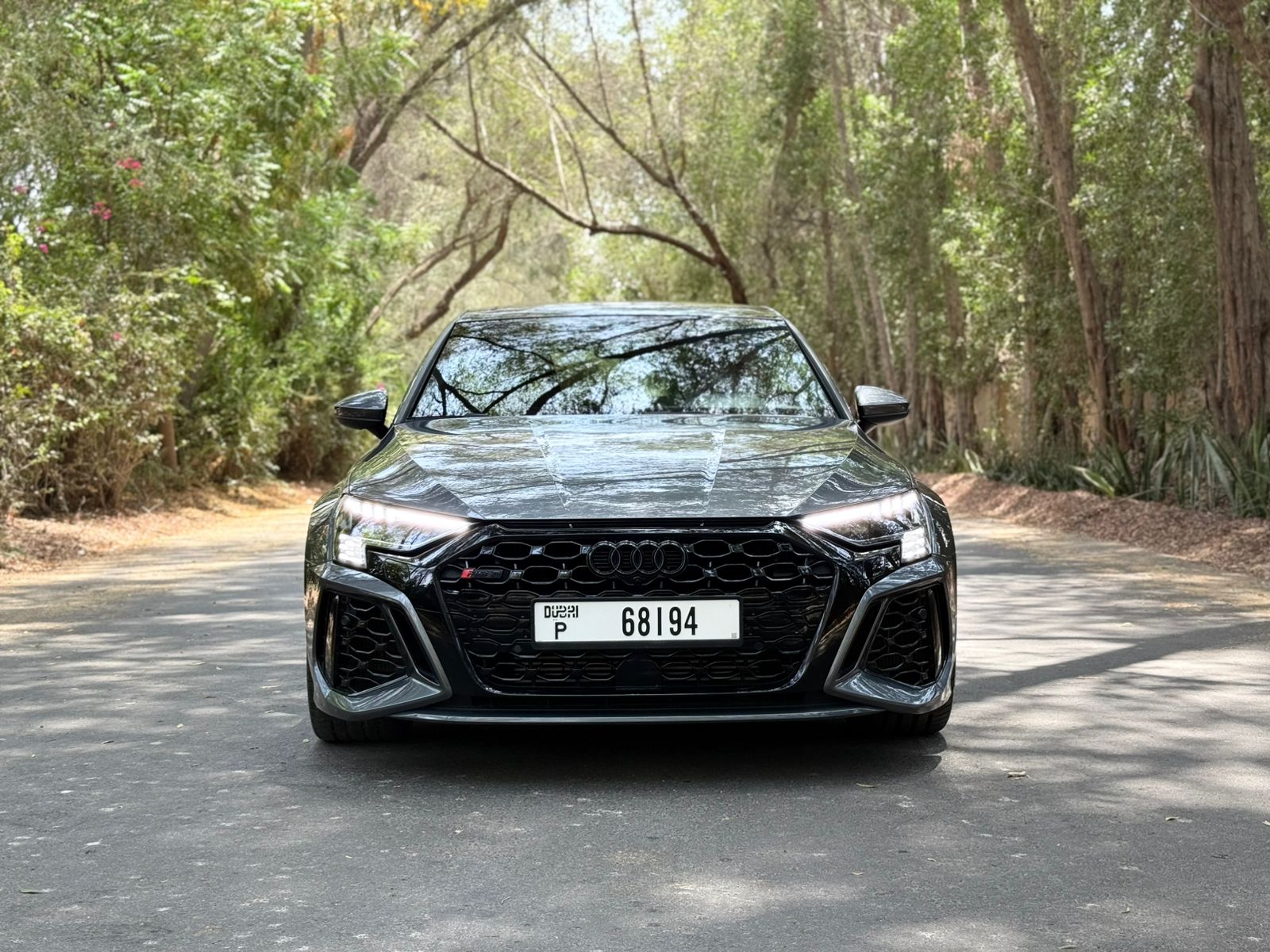 Audi RS3 Gray Best Price  2024 Hire dubai