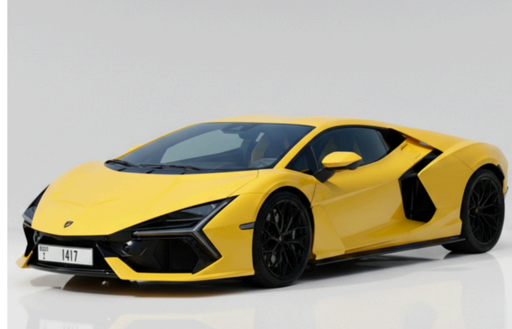 Lamborghini Revuelto V12 Yellow Best Price  2024 Hire dubai