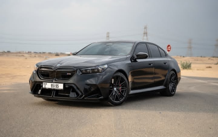 BMW M5 Competition Black interior Orange  2026 Hire dubai