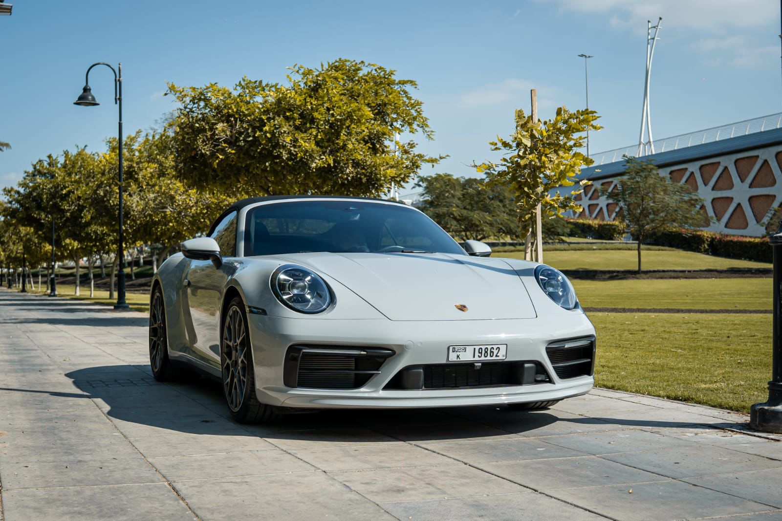 Porsche 911 Carrera Nardo Grey interior Black  2024 Hire dubai