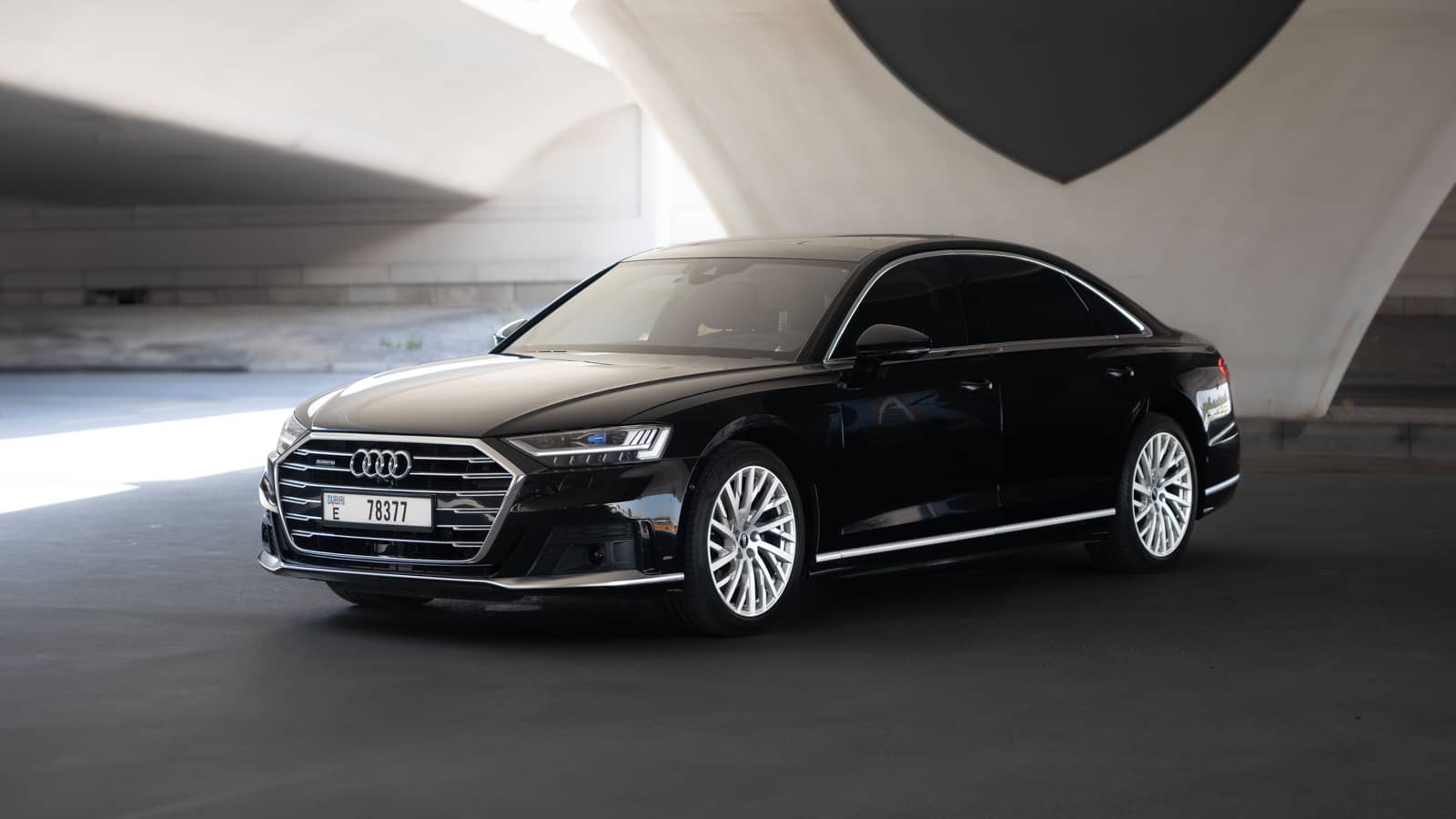 Audi A8 Black with Good Price Monthly  2023 Hire dubai