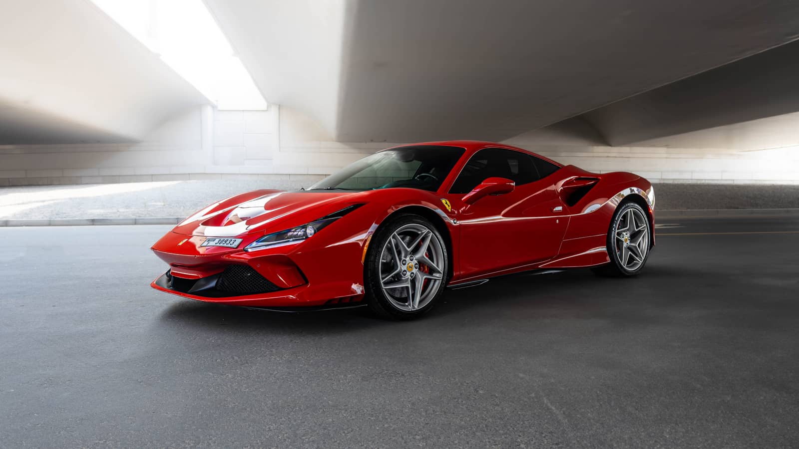ERRARI F8 TRIBUTO RED  2023 Hire dubai
