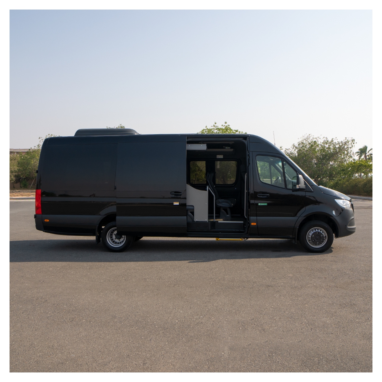 Mercedes Opulent Sprinter 19 Seater Black  2025 Hire dubai