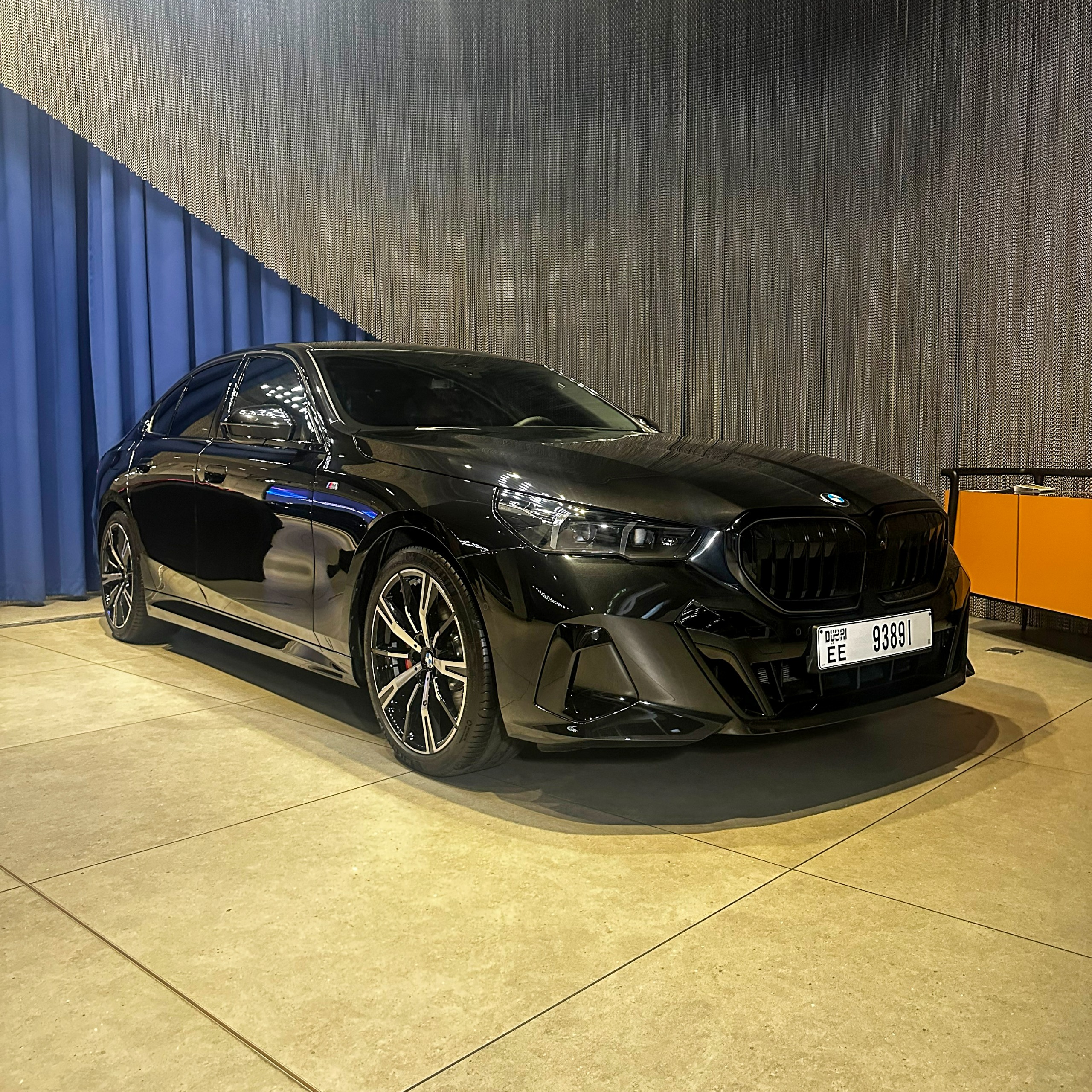 Luxury Cedan BMW 520i Black without Deposit  2026 Hire dubai