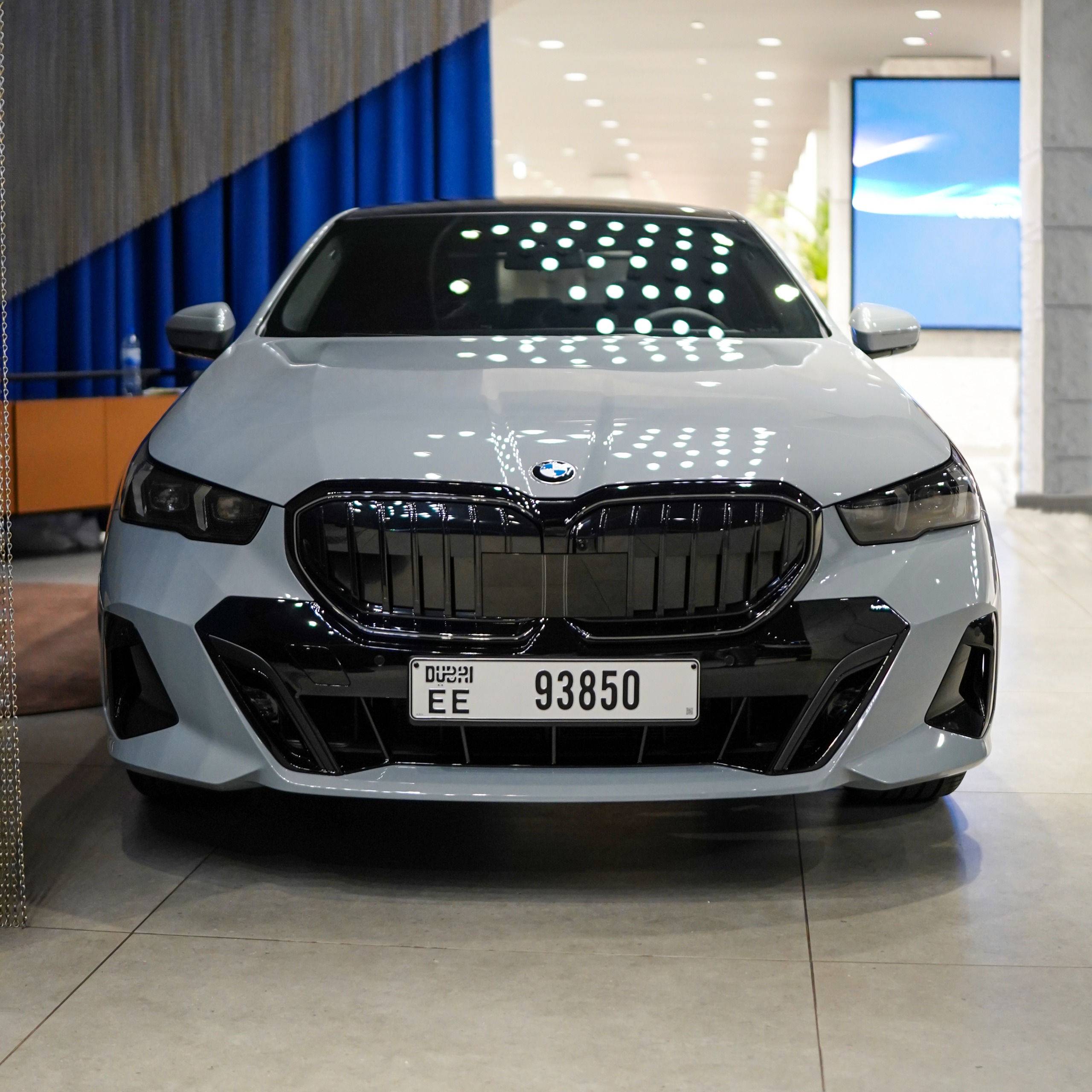 5 Series BMW 520i Grey Zero Deposit  2026 Hire dubai