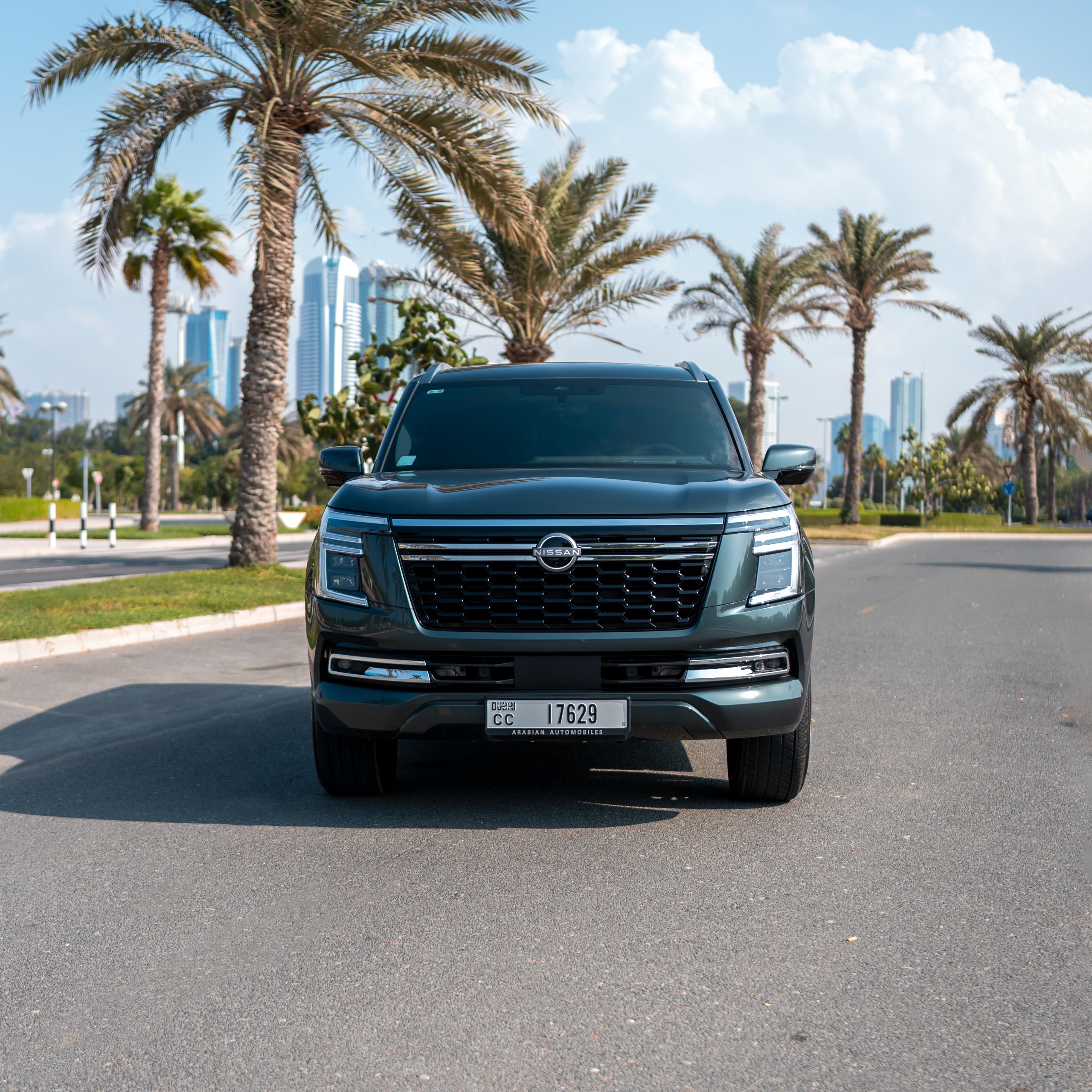 Nissan Patrol Platinum Green 40% Off Zero Deposit  2026 Hire dubai