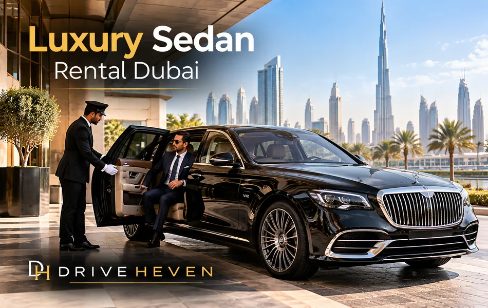 Luxury Sedan Rental Dubai