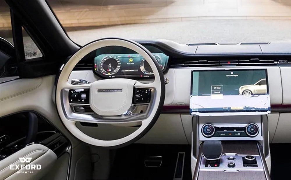 Rent Range-Rover Vogue BLACK 2022 in Dubai , UAE 