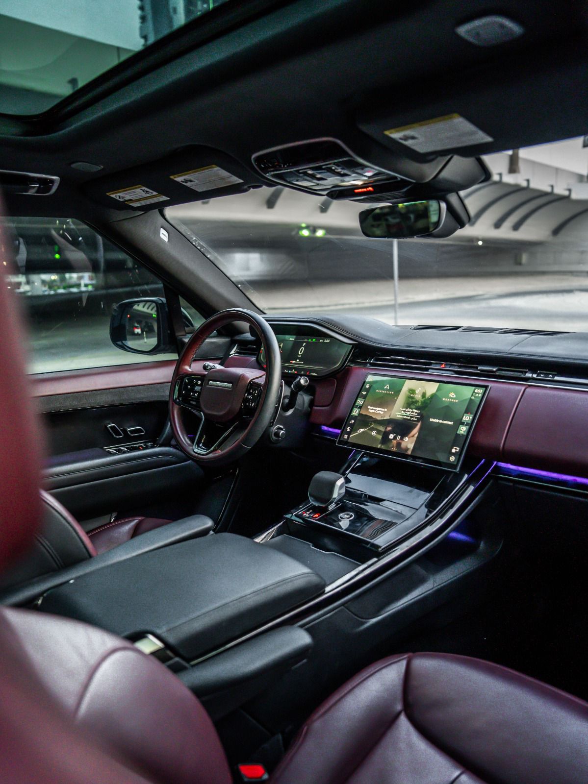 Rent Range-Rover Sport WHITE 2024 in Dubai , UAE 