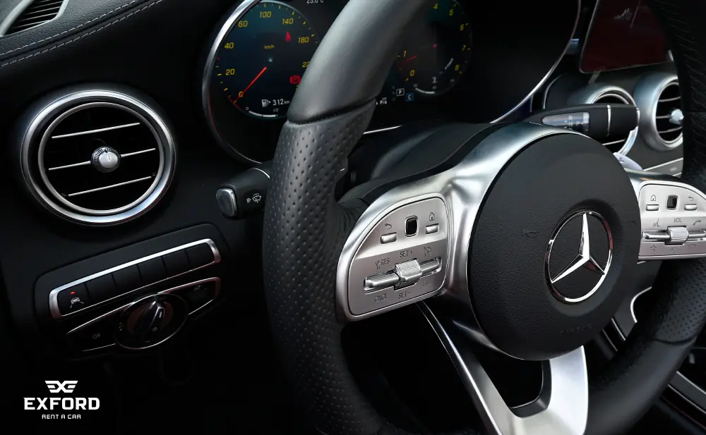 Rent Mercedes-Benz C-class BLACK 2023 in Dubai , UAE 