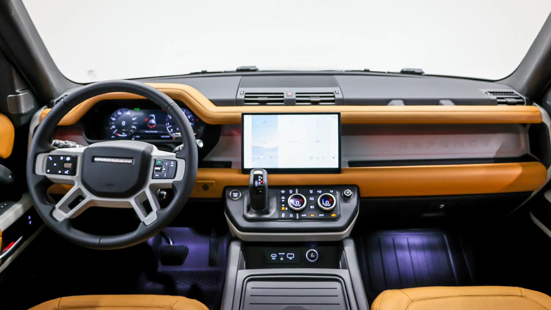 Rent Range-Rover Defender BLACK 2024 in Dubai , UAE 