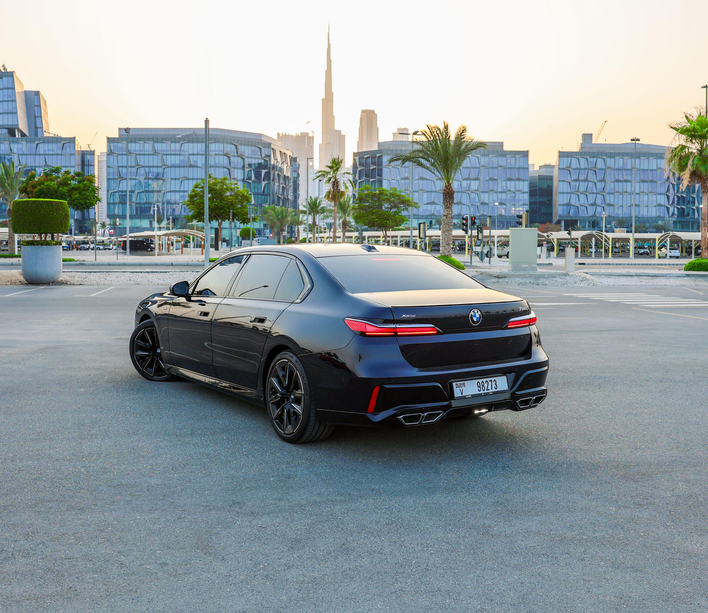 Rent Bmw Series 7 BLACK 2023 in Dubai , UAE 