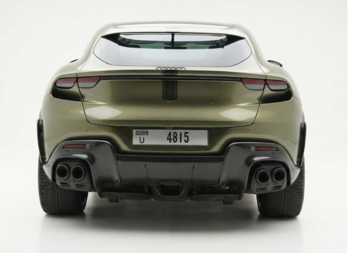 Rent Ferrari Purosangue GREEN 2025 in Dubai , UAE 