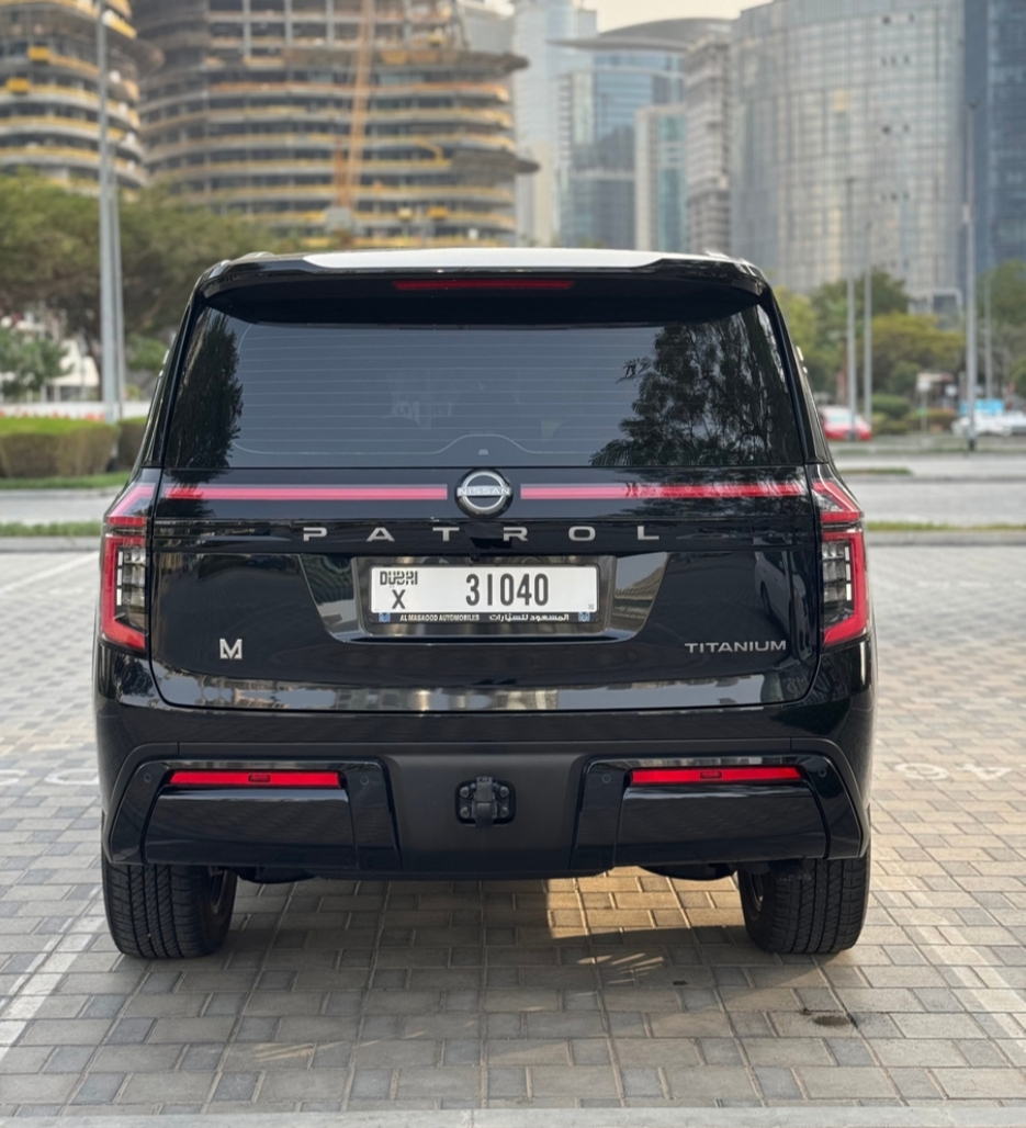 Rent Nissan Patrol BLACK 2026 in Dubai , UAE 