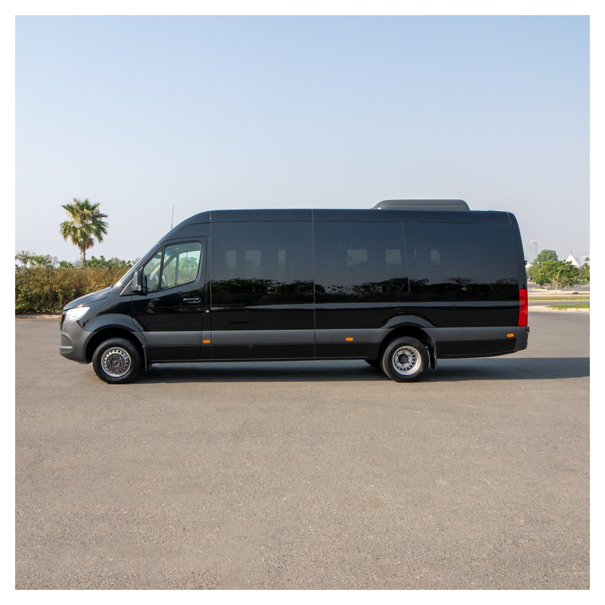 Rent Opulent Sprinter 19 Seater BLACK 2025 with chauffeur in Dubai , UAE 