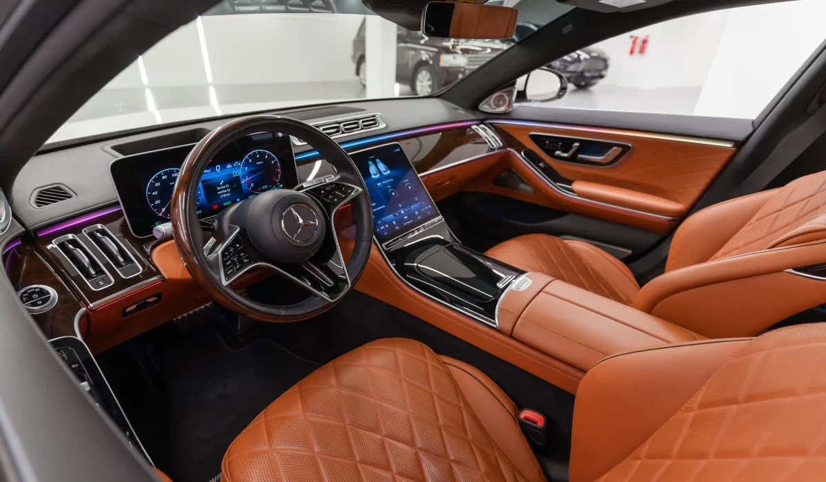 Rent Mercedes-Benz S-class WHITE 2022 in Dubai , UAE 