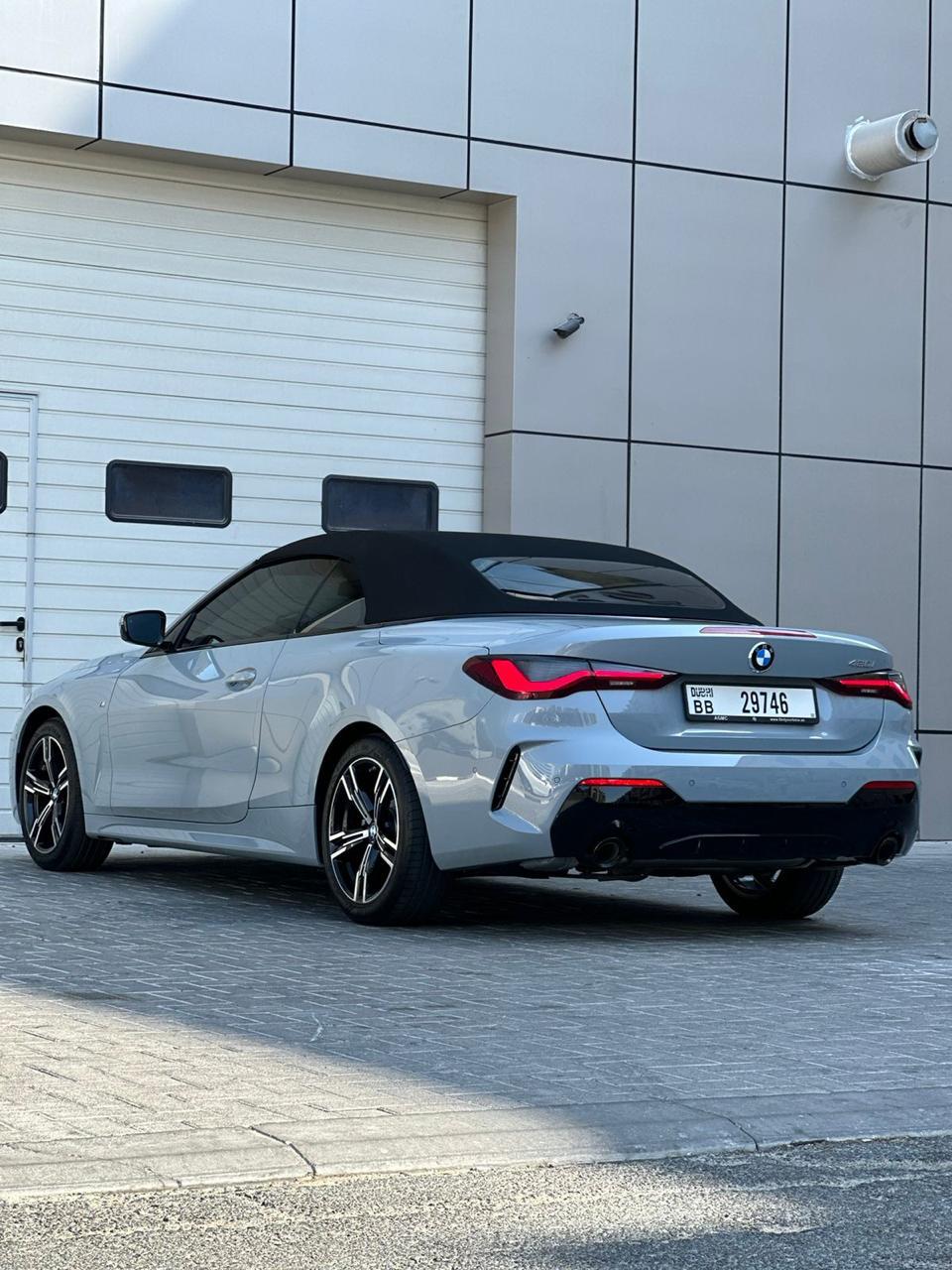 Rent Bmw Series 4 GREY 2025 in Dubai , UAE 