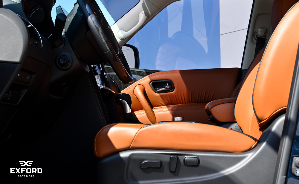 Rent Nissan Patrol BLUE 2022 in Dubai , UAE 