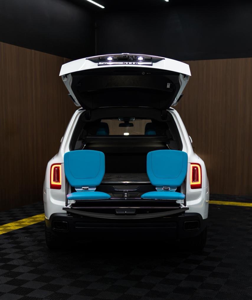 Rent Rolls-Royce Cullinan WHITE 2024 in Dubai , UAE 
