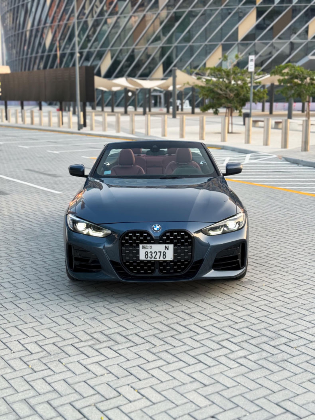 Rent Bmw Series 4 BLUE 2023 in Dubai , UAE 