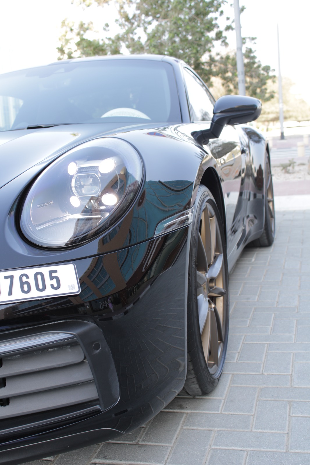 Rent Porsche Carrera BLACK 2024 in Dubai , UAE 