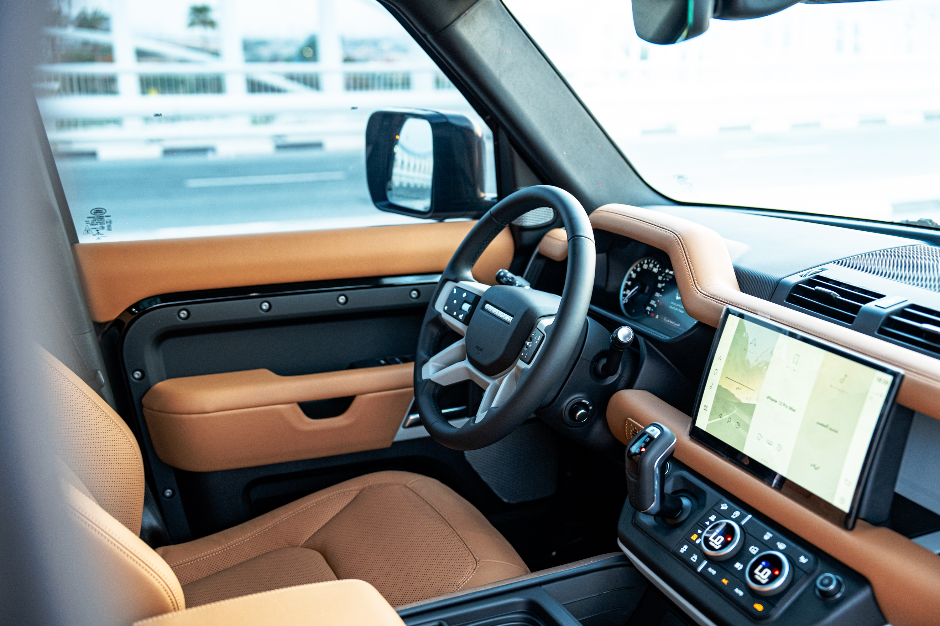 Rent Land Rover Defender BLACK 2023 in Dubai , UAE 