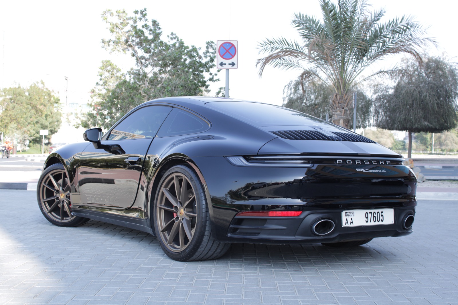 Rent Porsche Carrera BLACK 2024 in Dubai , UAE 