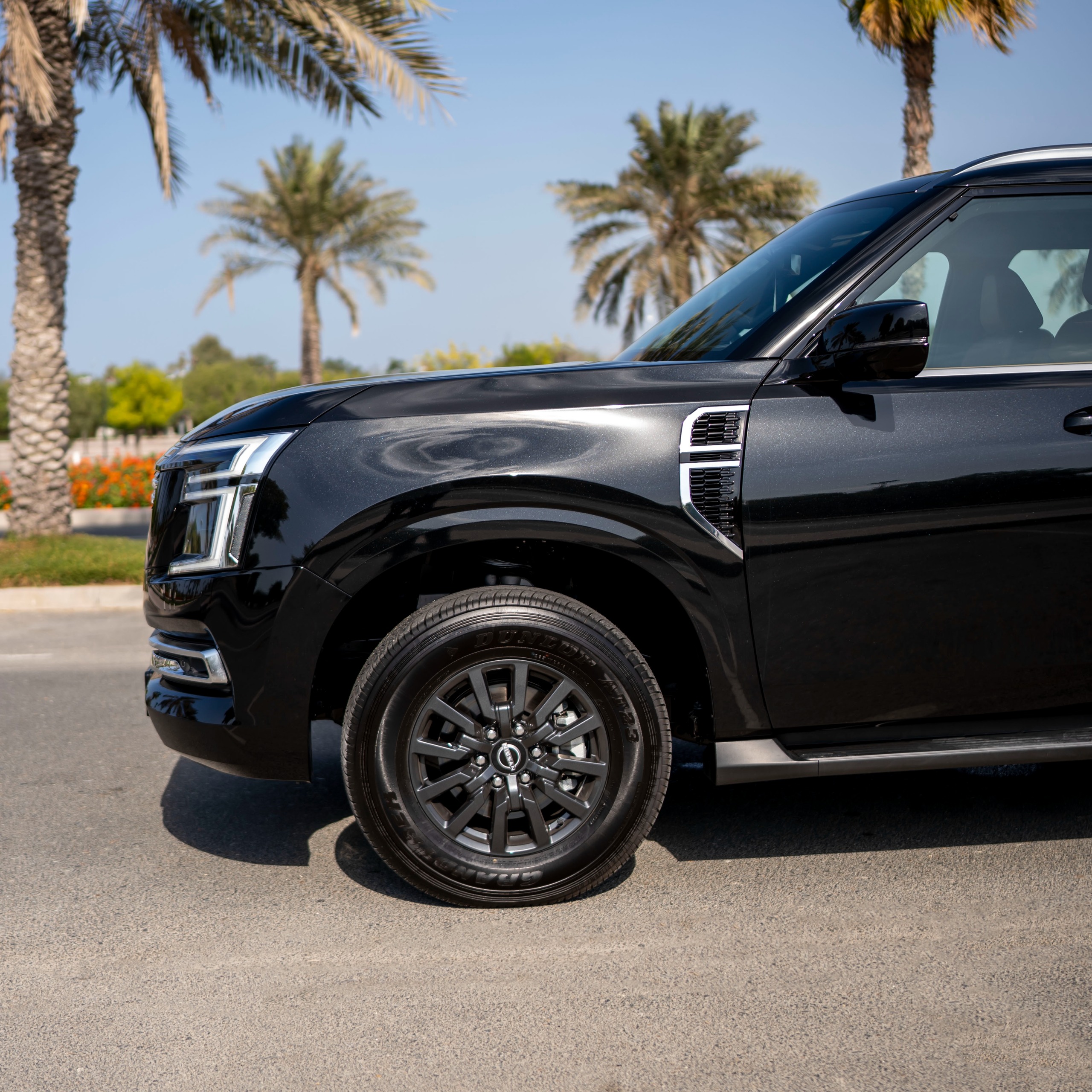 Rent Nissan Patrol BLACK 2025 in Dubai , UAE 