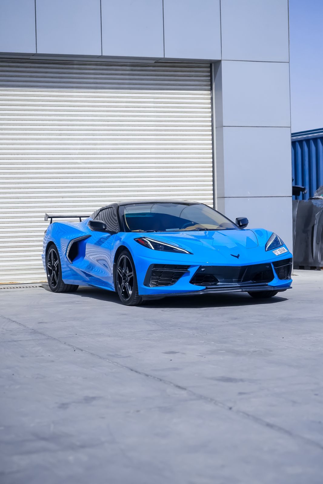 Rent Chevrolet Corvette BLUE 2023 in Dubai , UAE 