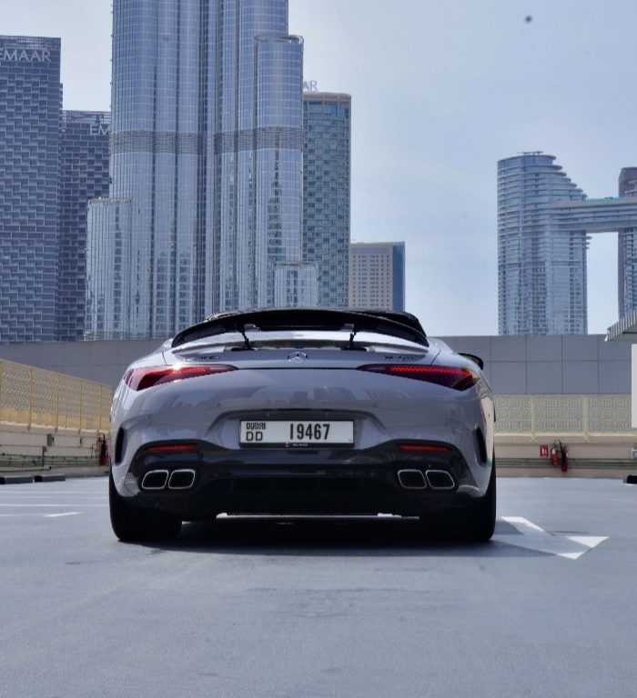 Rent Mercedes-Benz Sl GREY 2025 in Dubai , UAE 