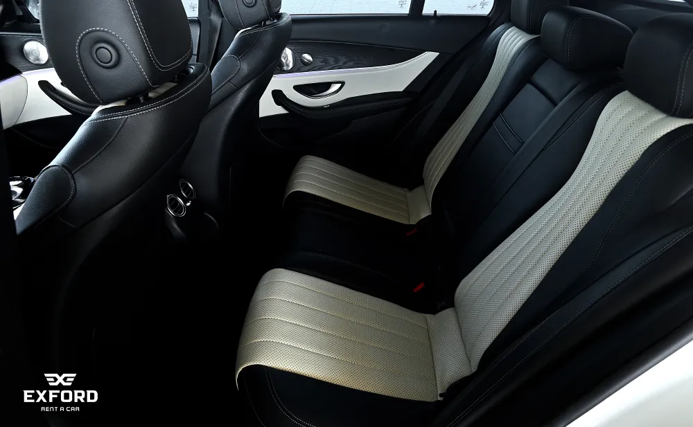 Rent Mercedes-Benz E-class WHITE 2021 in Dubai , UAE 